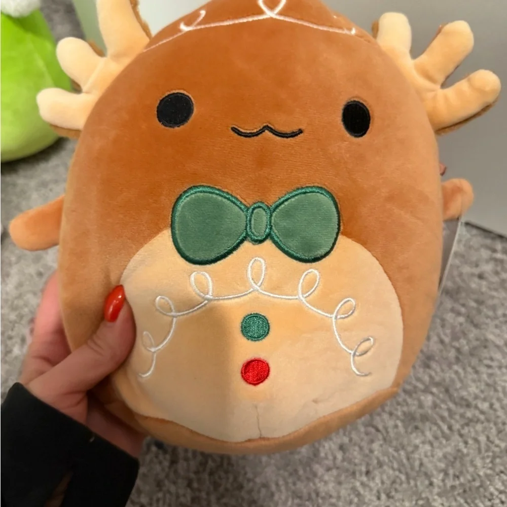 Den the Cute Reindeer Plush Toy with Bow Tie squishmellow
